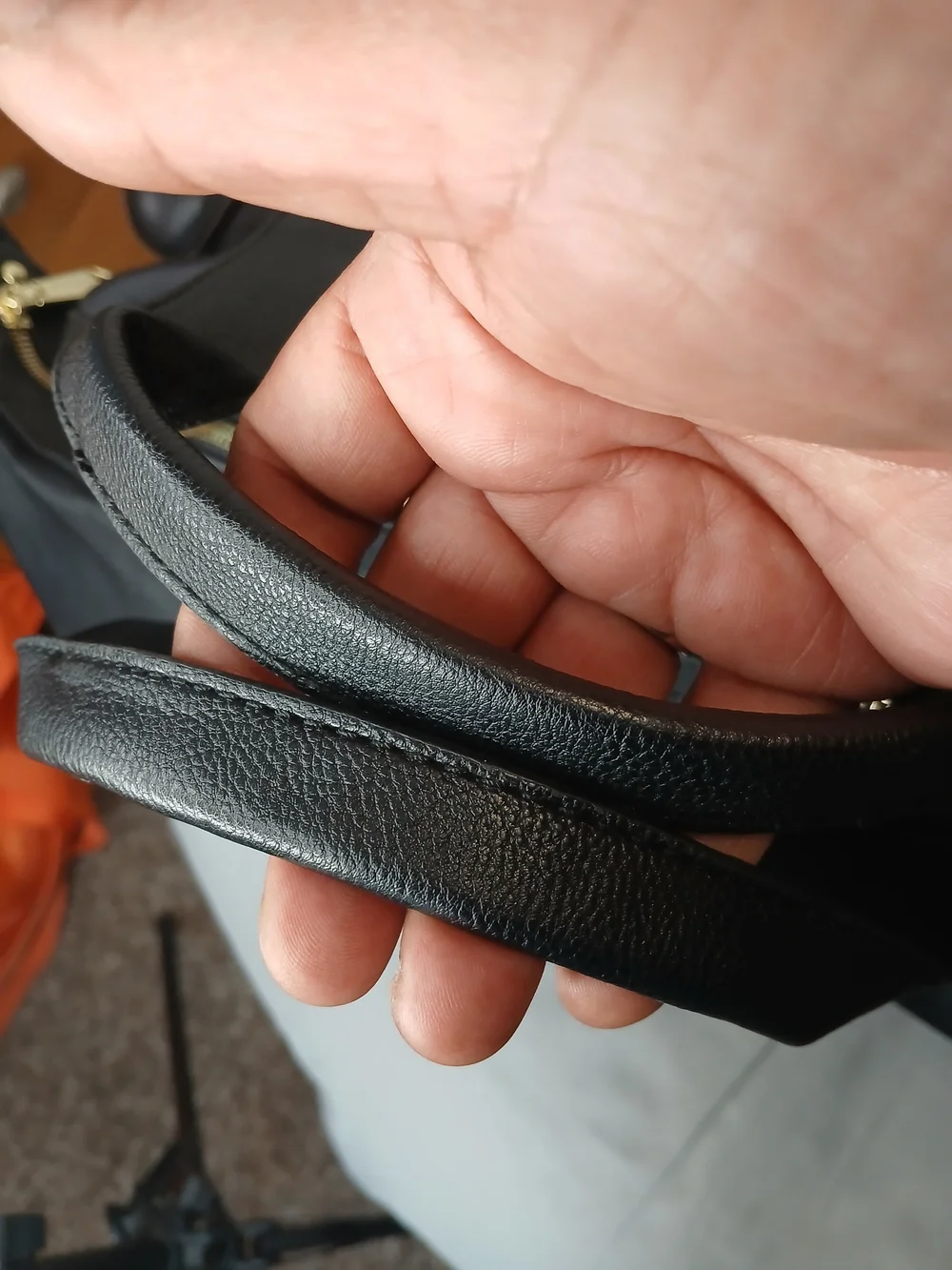 Steve Madden Black Weekend Bag with Gold Stud Detailing
